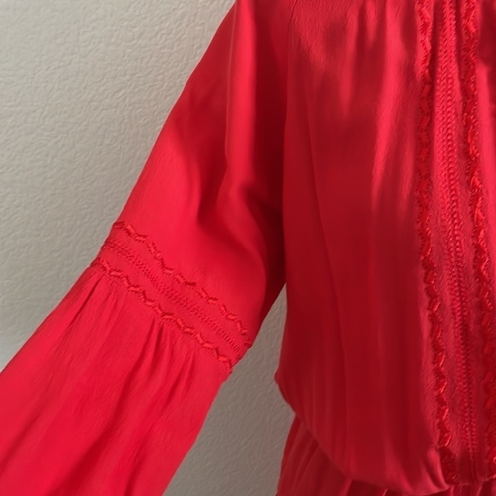 Anthropologie Sunday In Brooklyn Tiered Peasant Dress 0001 - Picture 4 of 12